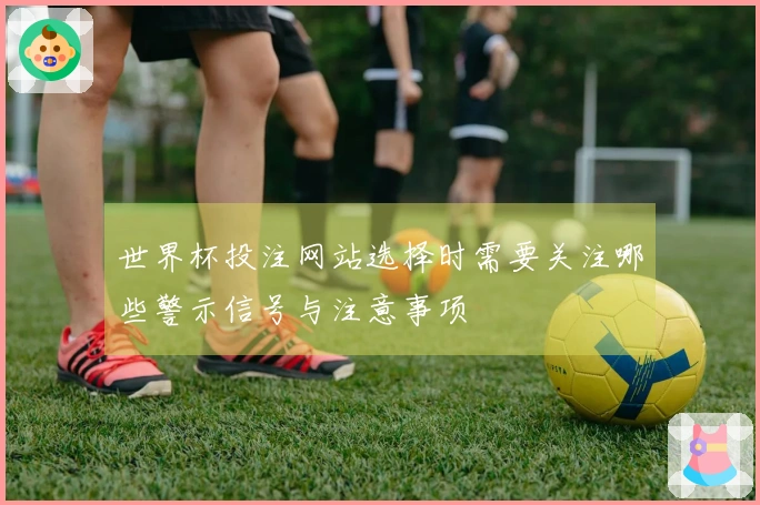 世界杯投注网站选择时需要关注哪些警示信号与注意事项