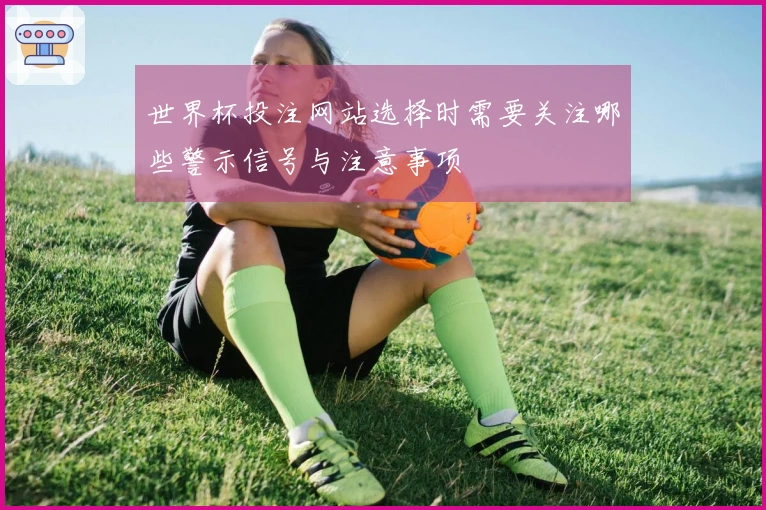 世界杯投注网站选择时需要关注哪些警示信号与注意事项