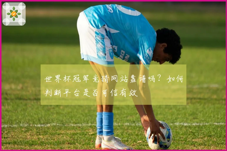 世界杯冠军竞猜网站靠谱吗？如何判断平台是否可信有效